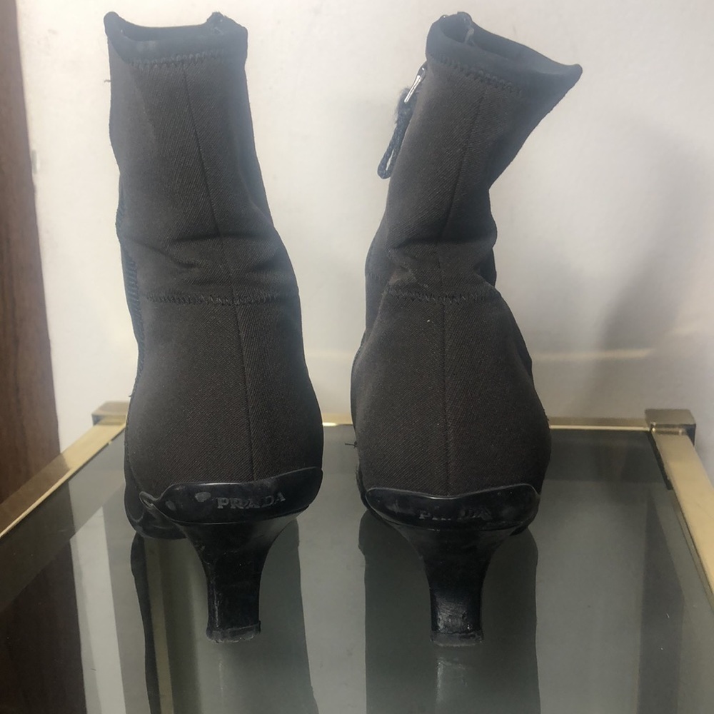 Prada zip up grey boots​ - Picture 4 of 11